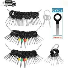 

67pcs/Set Car Terminal Remover Tools Repair Tool Connector Pin Extractor Pullers Universal Repair Accessories For BMW Golf