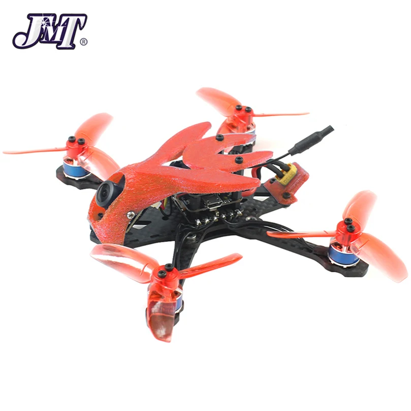 DIY гоночный Дрон 135 мм бесщеточный FPV 2S мини F4 Контроллер полета XT1104-7500KV Flysky FS I6 пульт дистанционного управления RC Квадрокоптер