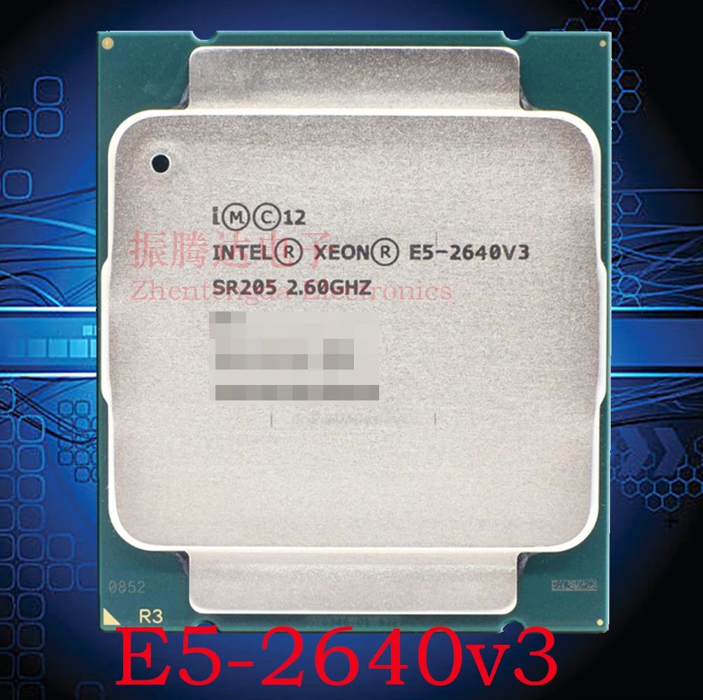 Intel Xeon E5 2640 v3 CPU 2.6GHz L3 20MB 8 Core 16 Thread LGA 2011 