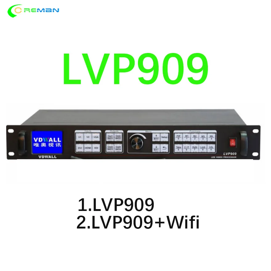 Бесшовный светодиодный видеопроцессор lvp909 LVP919 A6000 полноцветный контроллер