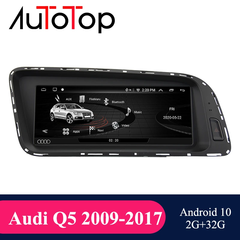AUTOTOP Audi Q5 Android 10 Car Multimedia GPS Navigation Head Unit For
