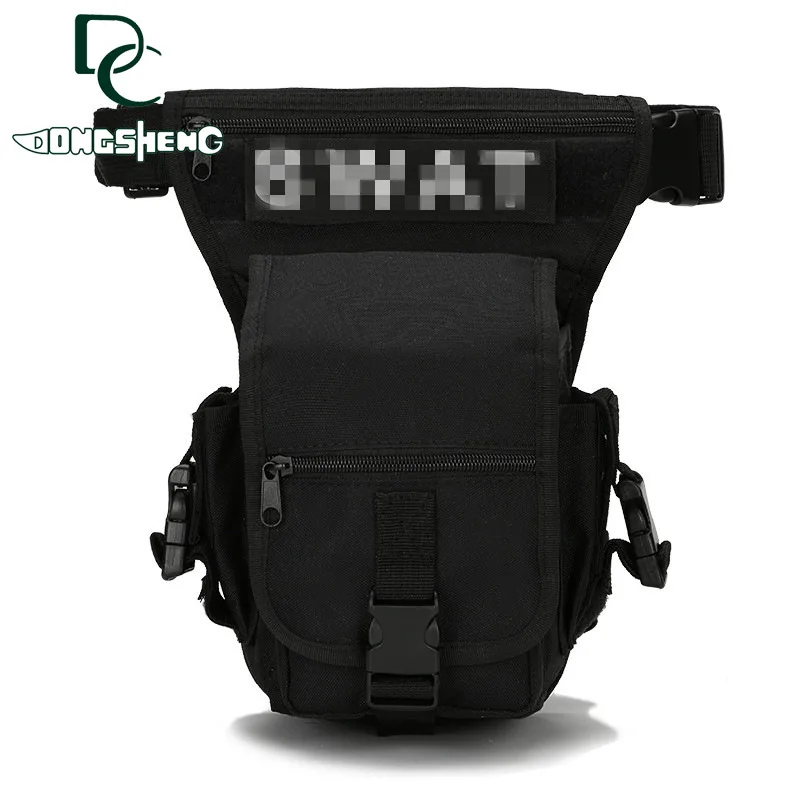 

Army Camouflage Tactical Waist Pack Tactical Leg Hanging Outdoor Mountain Climbing Fishing Camping Leg Maneuvering Tool Fanny Pa