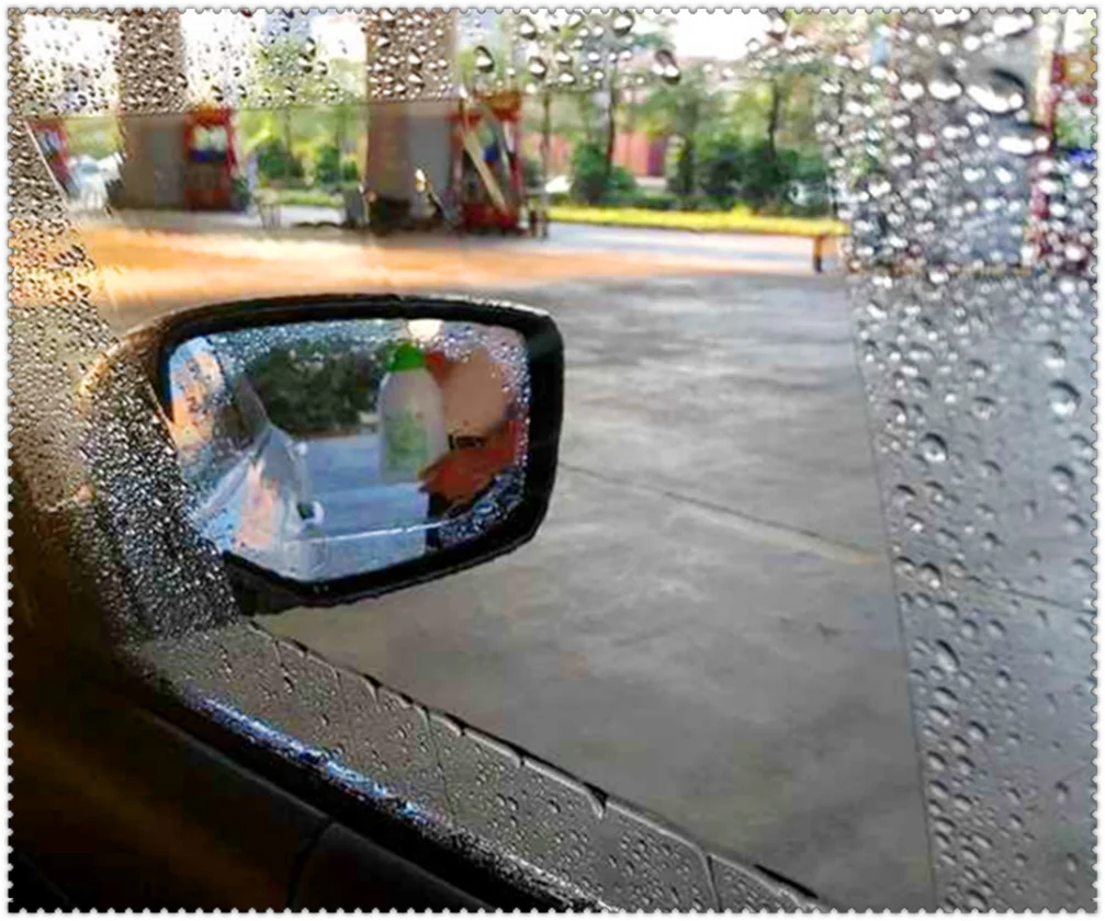 Car rearview mirror nano waterproof membrane anti-fog clear vision for Chevrolet Miray Caprice Agile Stingray Aveo5