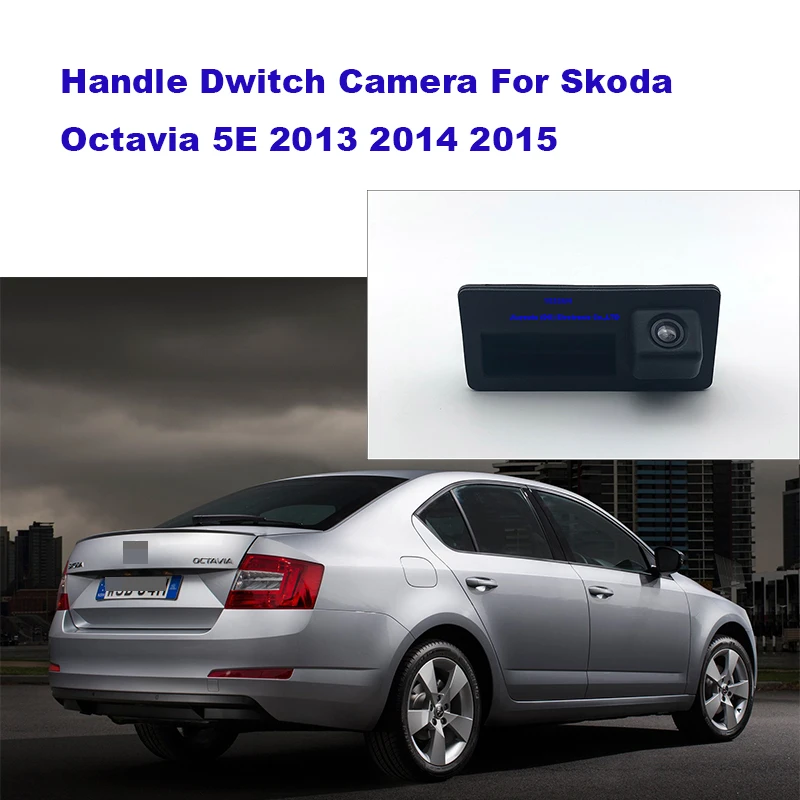 Yessun HD камера заднего вида для Skoda Octavia 5E 2013 ручка багажника камера заднего вида