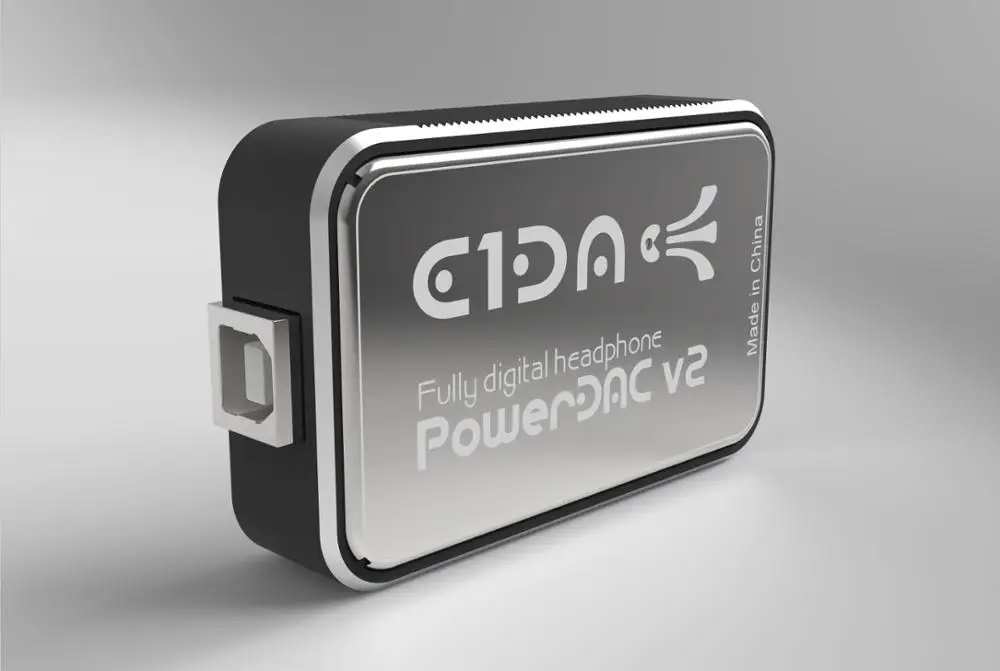 Усилитель для наушников PowerDAC v2 E1DA PEQ DSP BLE DAC и кабели|Цифро-аналоговые