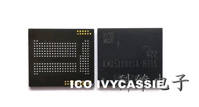 KMQ5X000SA-B315 eMMC EMCP UFS BGA221 чип ИС флэш-памяти NAND 4 Гб + 1 припаянный булавки с шариком |
