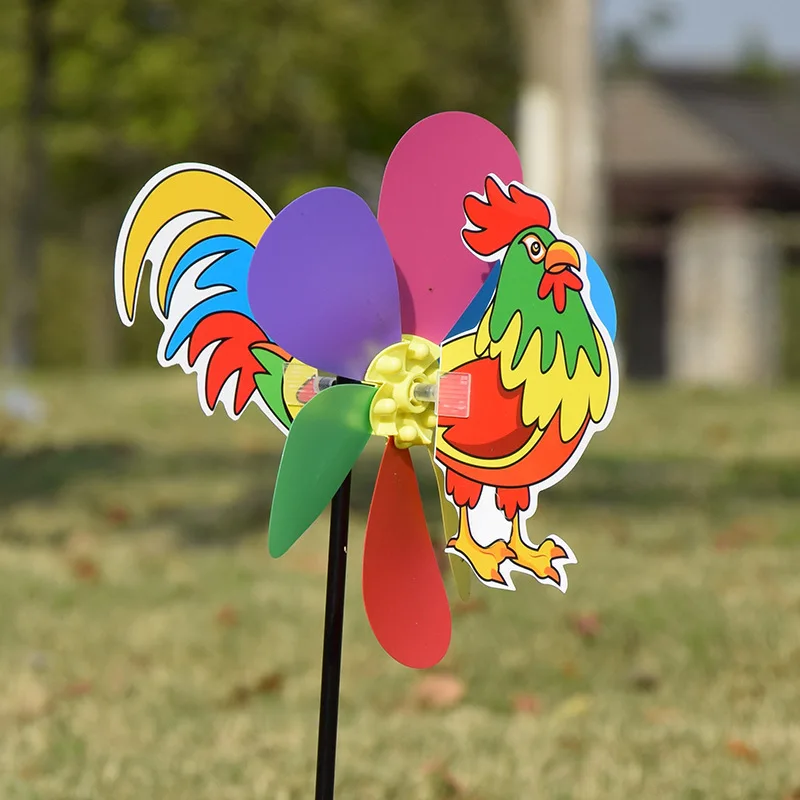Colorfulgarden украшения DIY 3dthe собака ветряная мельница с животными ветра вертушка волчок двор сад на открытом воздухе Классические игрушки - Цвет: 6