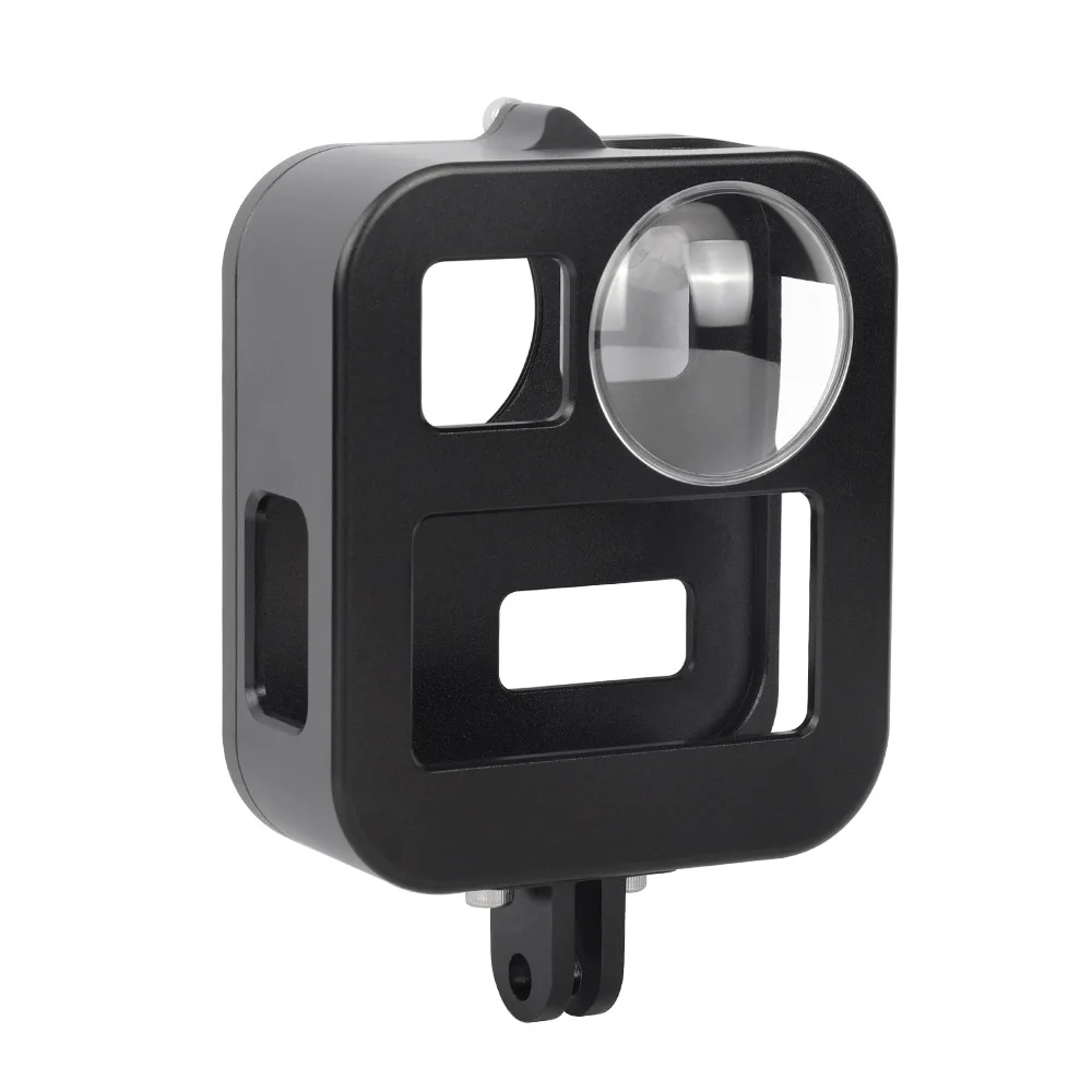 Корпус Корпуса CNC алюминиевый сплав Защитная клетка для GoPro Max