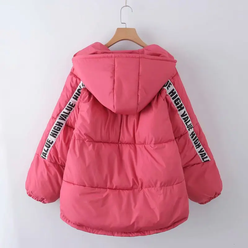 

2018 Western Style Autumn And Winter WOMEN'S Dress New Style Stripes Strap Loose Cotton Coat Jacket