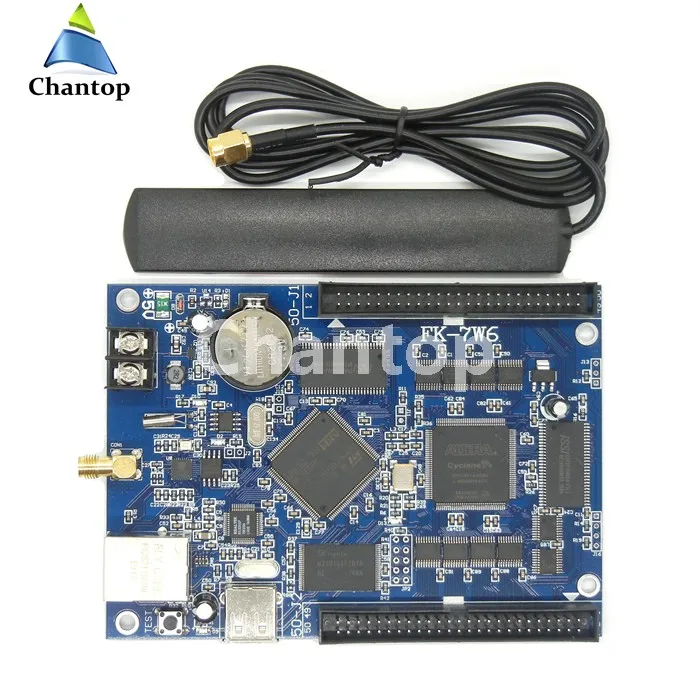 FK-7W6 wifi Светодиодная карта управления Ethernet/USB беспроводной ПК/телефон приложение полноцветная поддержка p10, p6, P5, p4.75 светодиодная плата контроллера