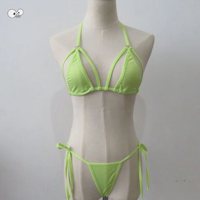 Летняя пляжная одежда для загара микро бикини женский купальник сексуальное