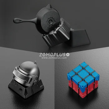 

Keycap mechanical keyboard key cap personality design,PUBG series Game theme key cap aluminum alloy keycaps MX axis，Z21