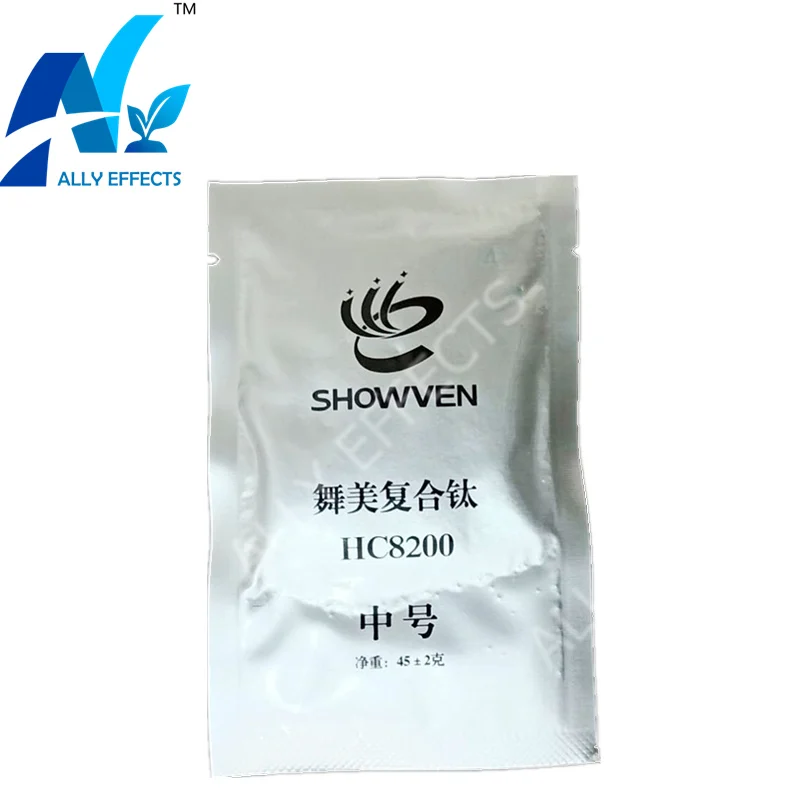 

Titanium metal powder for stage cold pyro sparkle fountain fireworks machine 45 grams made magic prop by SHOWVEN