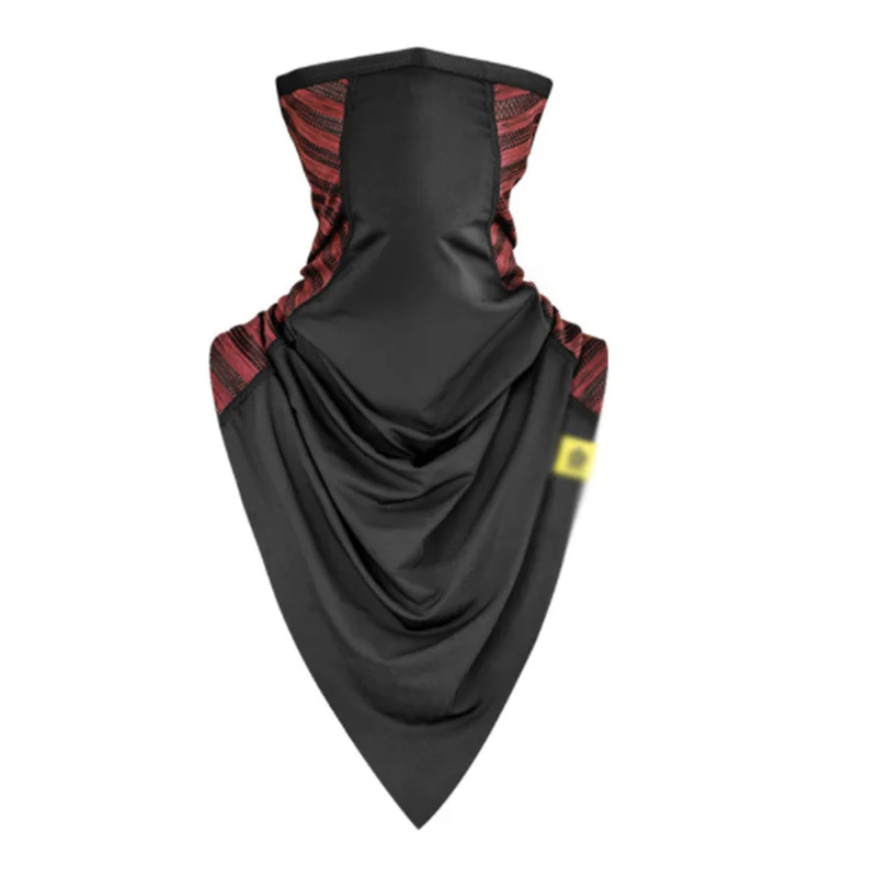 Cooling Feeling Face Mask Cover Headscarf Breathable Sun Protection Sweat Absorb