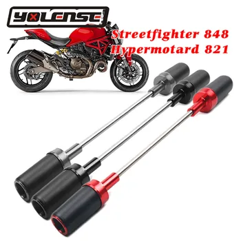 

Motorcycle CNC Falling Protection Frame Slider Fairing Guard Crash Pad Protector For Ducati Streetfighter 848 Hypermotard 821