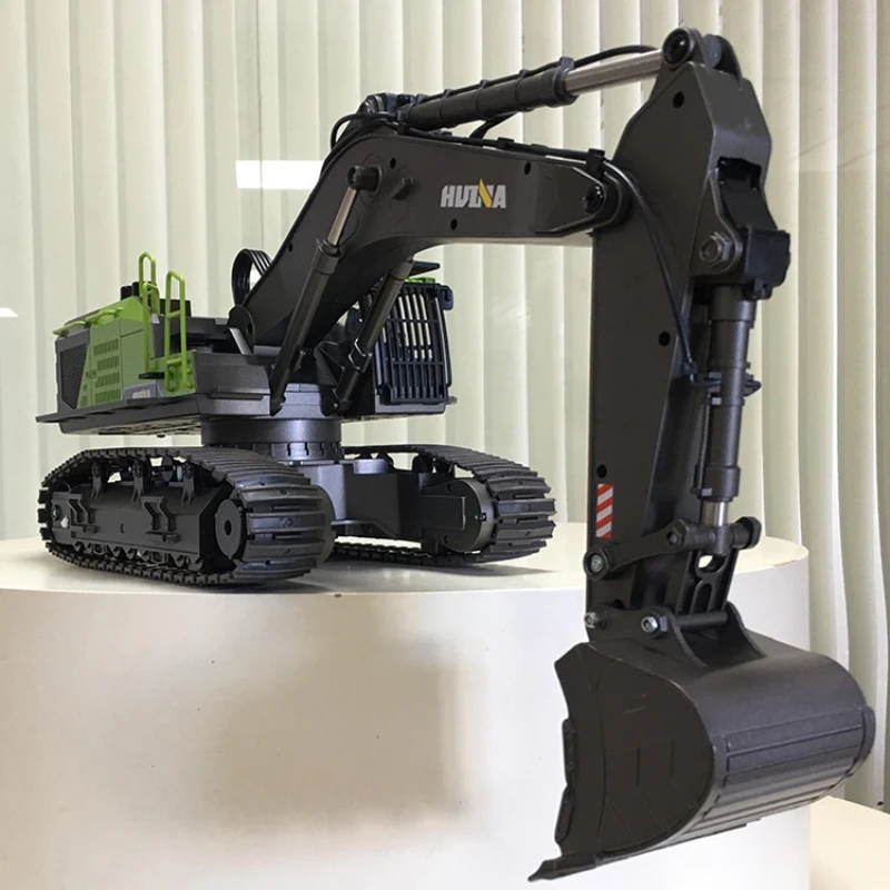 22-CH Full Metal Simulation RC Excavator 1:16 360 Degree Roatation Platform Screw Power 50 Mins Flight Time RC Truck Model Toy 4
