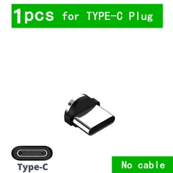 Magnetic Fast Charging Cable with Round Plug - Type C & Micro USB (1pcs Plug For Type C)