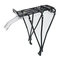 Велосипедная задняя вешалка для горного велосипеда из алюминиевого сплава, полка для велосипеда, дисковые тормоза, задняя стойка, оборудование для верховой езды