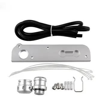 

Turbine Relief Valve Gauge Vacuum Adapter Solution Billet PCV Adapter With Boost Cap Kit For VW Audi 2.0T FSI Engines