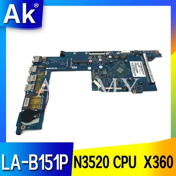 

755724-001 755724-501 11-n x360 motherboard For HP 11-n x360 series Laptop Motherboard LA-B151P N3520 100% fully tested