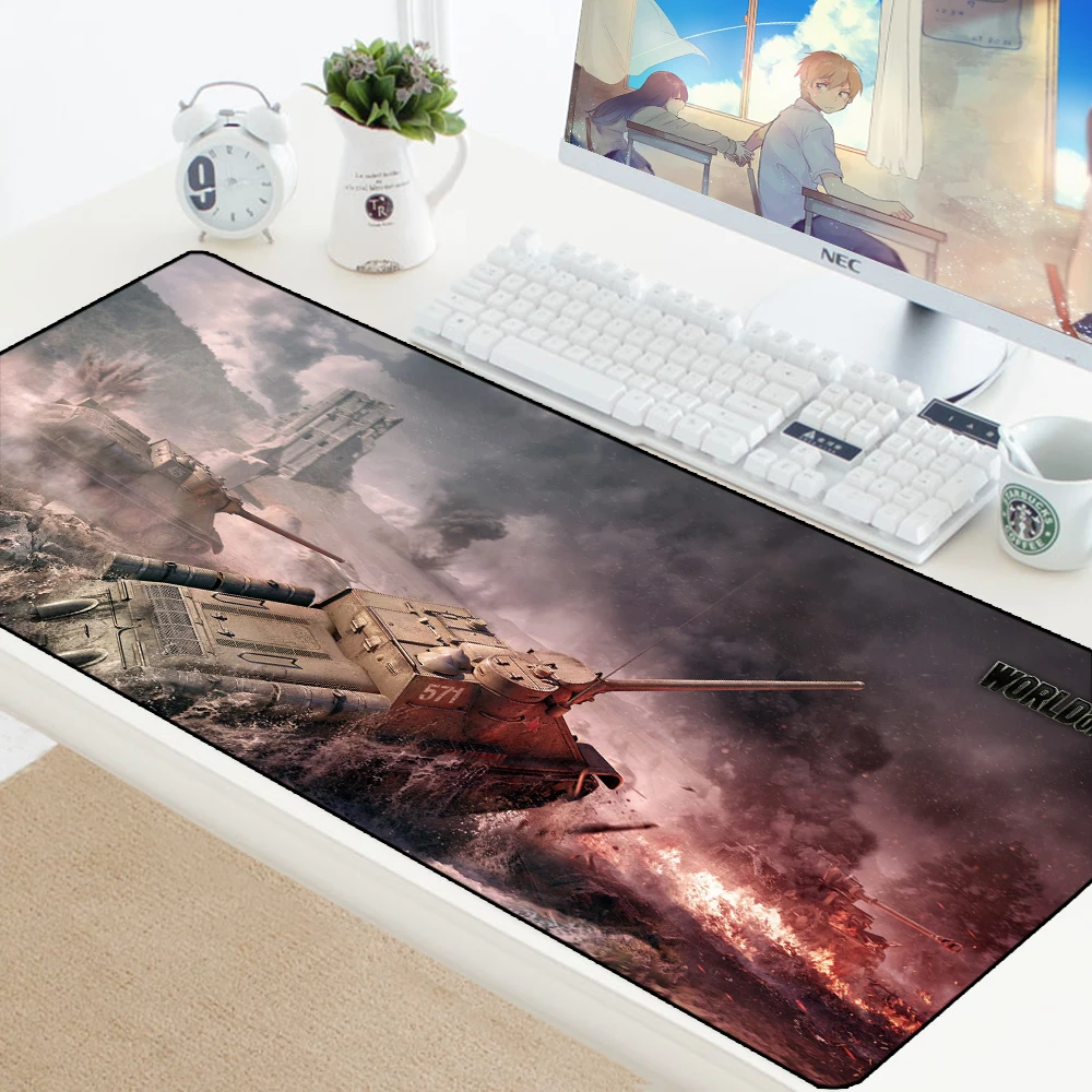 Коврик для мыши 70x30 см Коврик для мыши подарок для мальчика игровой коврик для мыши геймера персонализированные коврики для мыши Клавиатура компьютер PC коврик коврики World of Tanks