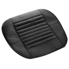 Новая Автомобильная подушка для сиденья Pat протектор Авто универсальный PU кожаный черный Передний чехол для сиденья Mercedes BMW Audi ford, Hyundai Kia Mazda