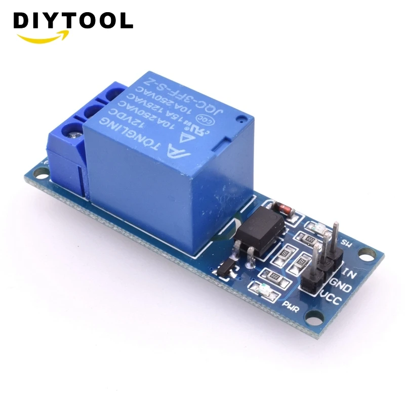 

1 Channel 12V Relay Module with optocoupler for Arduino PIC ARM DSP AVR