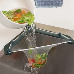 Vegetables Kitchen Sink Strainers Towel Holder Black Leftovers Drain Kitchen Strainers Portable Cuisine Home Improvement YQ50