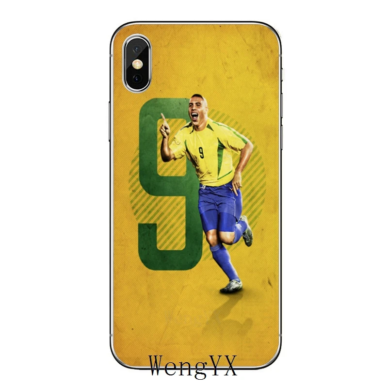 Чехол для iPhone 11 pro XR X XS Max 8 7 6s plus SE 5s 5c iPod Touch 5 6 бразильский Роналдо Luiz Nazario R9|Бамперы|