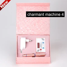 Новая Charmant 4 lcd цифровая машина для татуировки полуперманентный макияж машины для бровей губ подводка для глаз татуировки пистолет микроблейдинг ручка поставка