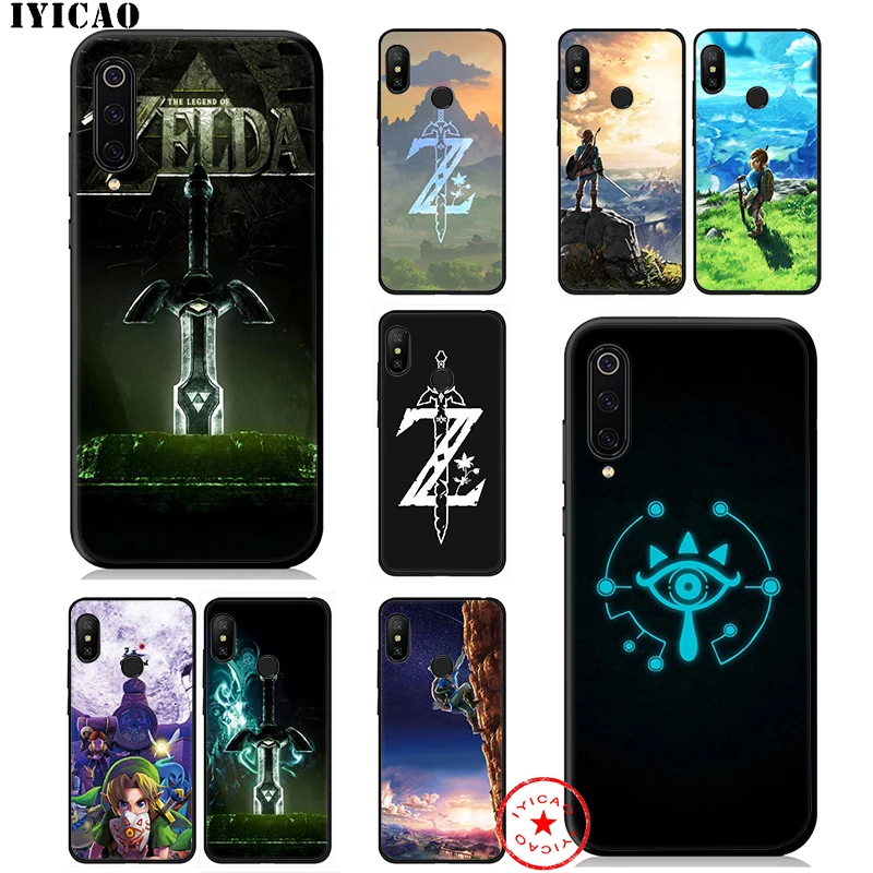IYICAO The Legend Of Zelda Soft Case for Xiaomi Mi 10 A3 A2 Lite A1 CC9 CC9E 9T 9 8 6 SE Pro F1 Max 3 5X 6X MiA1 MiA2 |