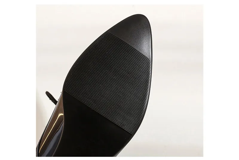 Large Size 33-50 Women Flats Sexy Gradient Patent Leather Low-Heeled Oxford Shoes For Woman 2020 Pointed Toe Lace-Up Lady Flats (1)