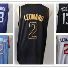 Мужские майки Kawhi#2 Leonard Paul#13