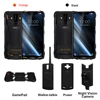 Doogee S90C Android 9.0 Smartphone 6.18" FHD+ 5050mAh 4GB+64GB Face Unlock Fingerprint Mobile Phone OTG NFC Wireless Charging 6