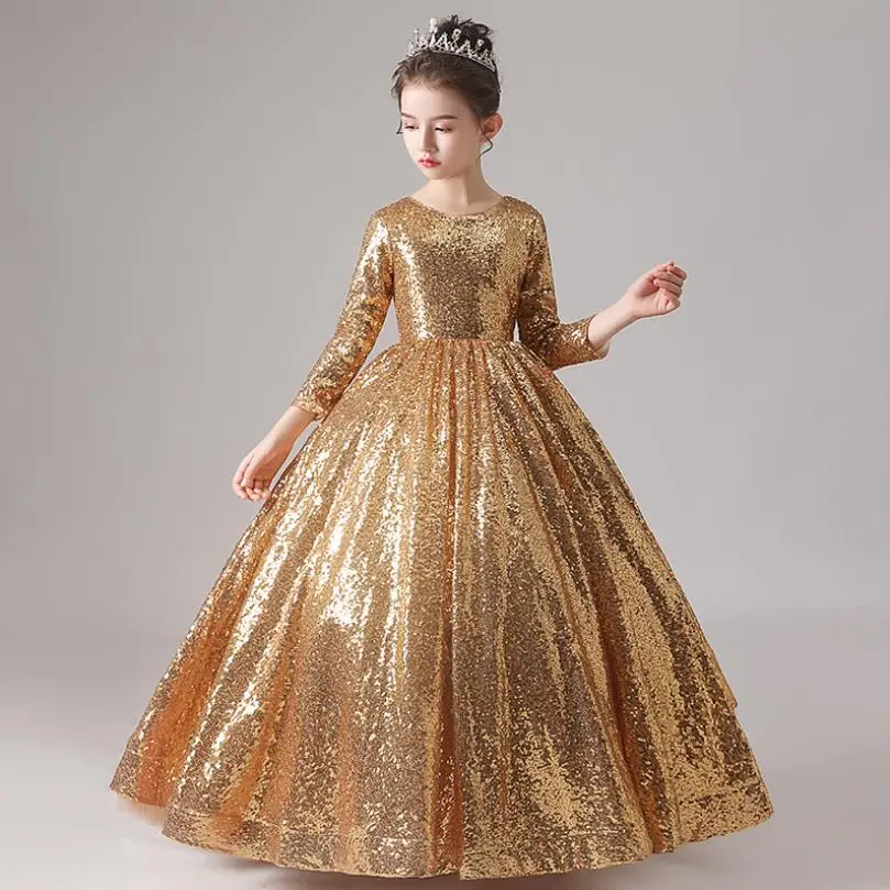 golden gown for party