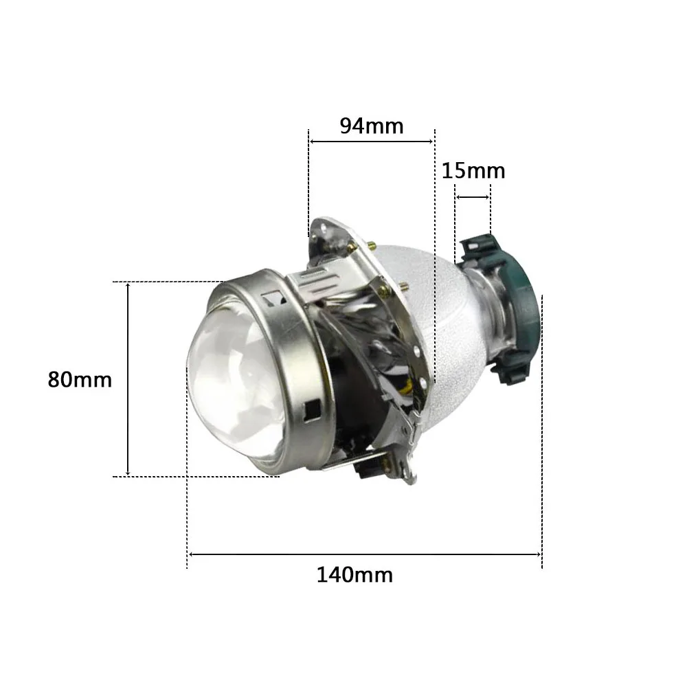 Автомобильный Стайлинг HELLA 4 3,0 дюйма hid bi-xenon проектор Объектив для автомобиля проектор фары D1S D2S D3S D4S LHD Тип