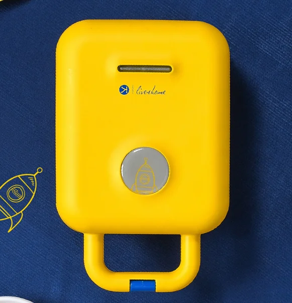 Multi-function constant temperature double side heating household light breakfast machine J03