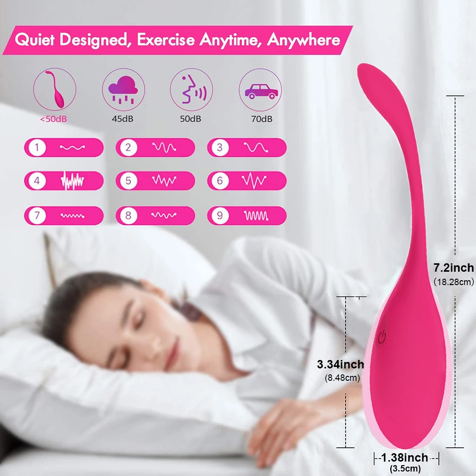 Wireless APP Remote Control Vibrator Vagina Shrinking Kegel Ball G-Spot Clitoris Stimulator Vibrating Egg Sex Toys for Women 5