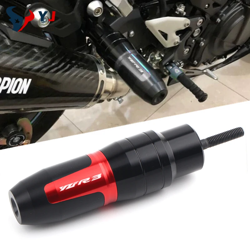 Для YAMAHA YZF-R3 YZFR3 YZF R3 2012-2020 мотоцикла CNC рамка выхлопные слайдеры защита от падения
