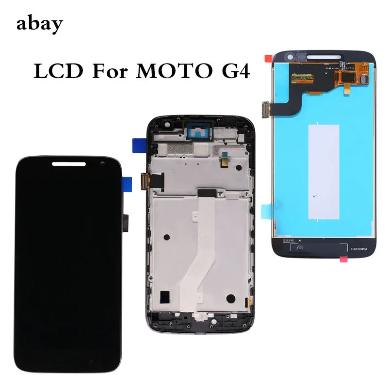 

For Motorola G4 LCD Display Touch Screen Digitizer Assembly Replacement With/Without Frame For Moto G4 XT1620 XT1622 XT1625
