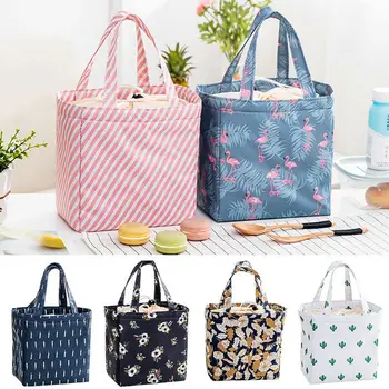 

2019 Fashion Brand New Hot Sales Lunch Bag Insulated Women Tote Thermal Box Cooler Travel Picnic Carry Girls Bag
