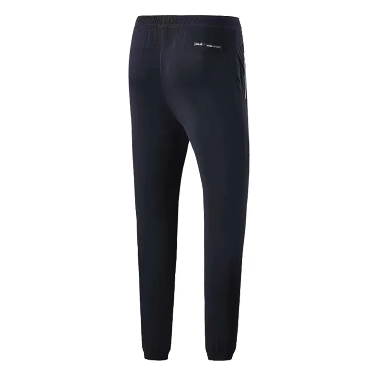 

High-End Athletic Pants Men's Trousers 2018 Summer New Style Double-Diameter Series LYCRA Gymnastic Pants Closing Casual Pants W