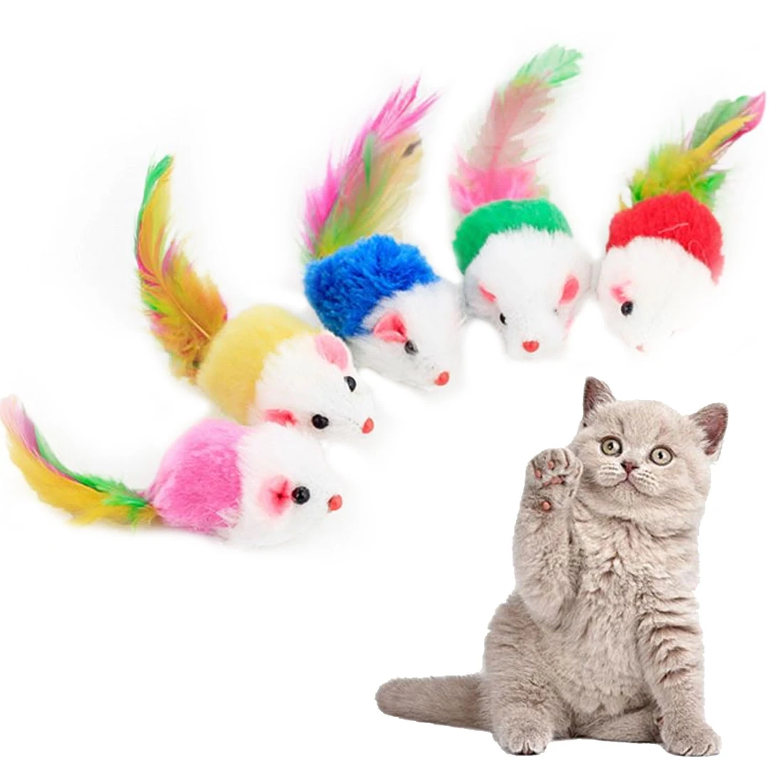 10 Pieces Doux Polaire Fausse Souris Chat Jouets Interactif Balle Chat Jouet Colore Plume Drole Jouer Jouets Pour Chats Chaton Cataire Aliexpress 10 Pieces Doux Polaire Fausse Souris Chat Jouets Interactif Balle Chat Jouet Colore Plume Drole Jouer Jouets Pour Chats Chaton Cataire Aliexpress
