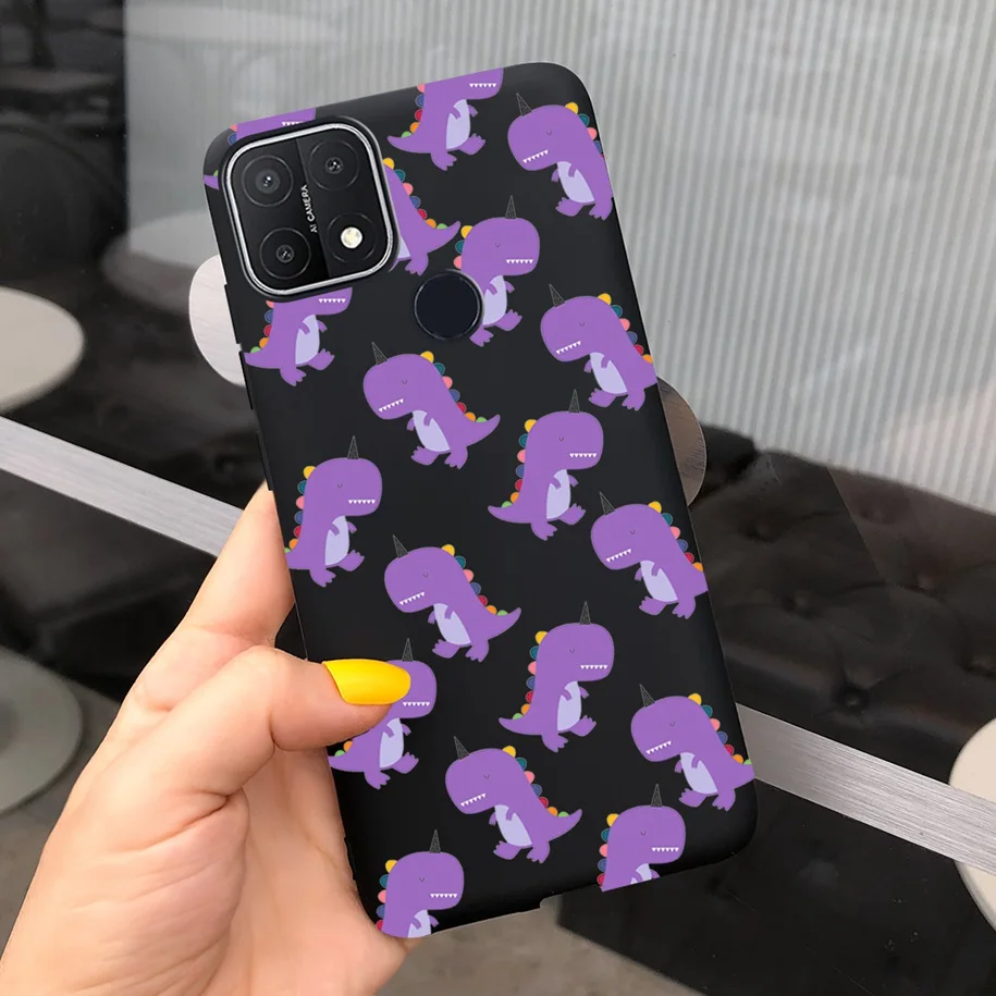 cases for oppo cell phone Couple Love Heart Case For OPPO A15 A15s A 15 Phone Case Cute Cartoon Painted Matte Bumper Soft Cover For OPPOA15s CPH2179 Funda best case for oppo