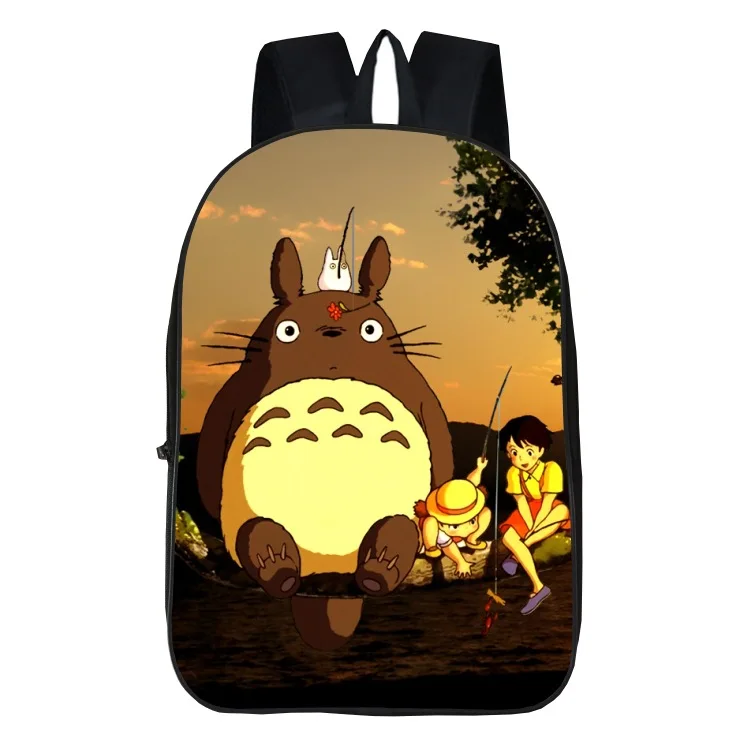 

Anime My Neighbor Totoro Cosplay Backpack Cartoon Student School Shoulder Bags Teenage Travel Laptop Bag Gift