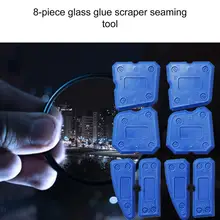 8 Sets Of Glass Plastic Scraper Plastic Scraper Professional Fashion Portable Repair Wall Sewing Tools
