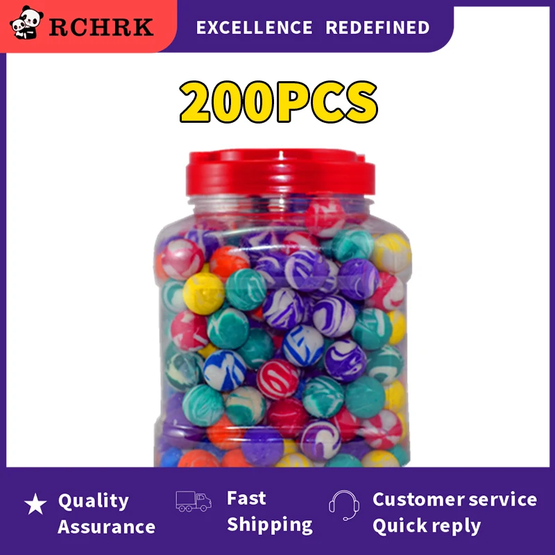 18/20mm Multicolor Children Toy Mixed Bouncing Balls Rubber Outdoor Bath Toys Child Sports Games Elastic Juggling Jumping |