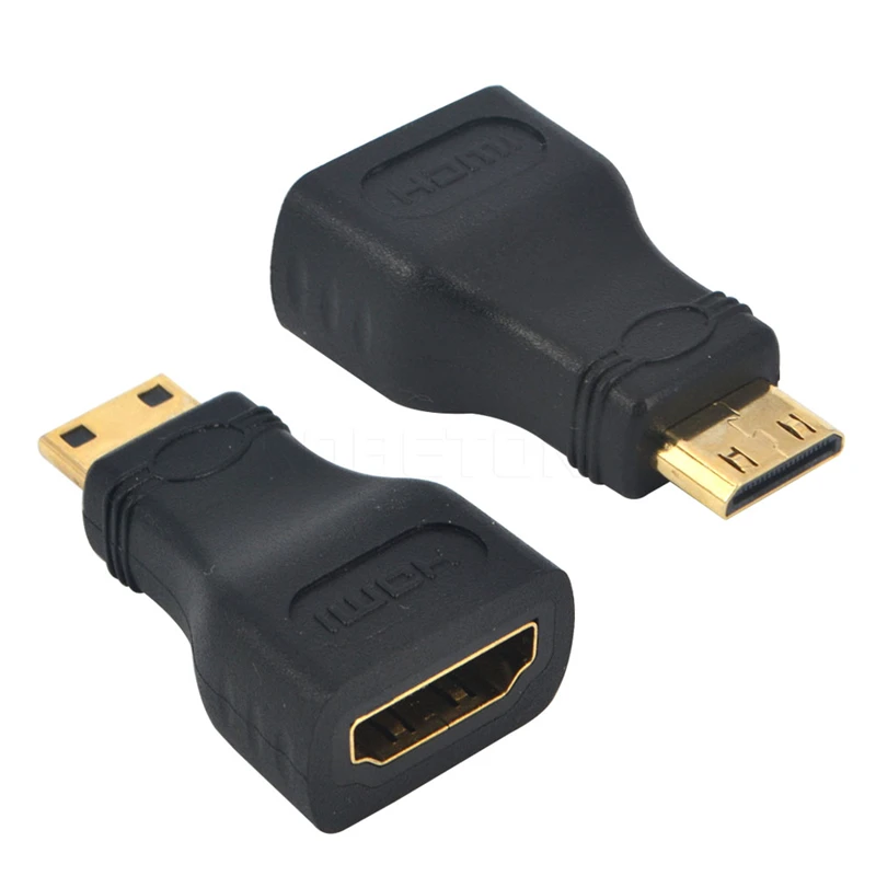 Высококачественный позолоченный адаптер Mini Hdmi для HD TV 1080p Camcorder hdmi Adapter|Кабели VGA| |