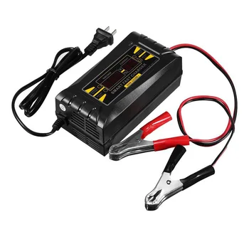 

Son-1210D+ Lcd Smart Fast Lead-Acid Battery Charger 12V 10A For Car Motorcycle Us Plug