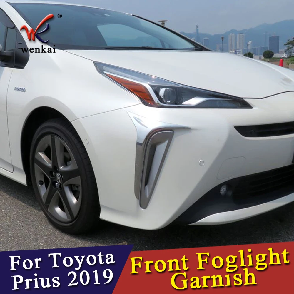Аксессуары для Toyota Prius 2019 2020 хромированный Стайлинг автомобиля ABS передний